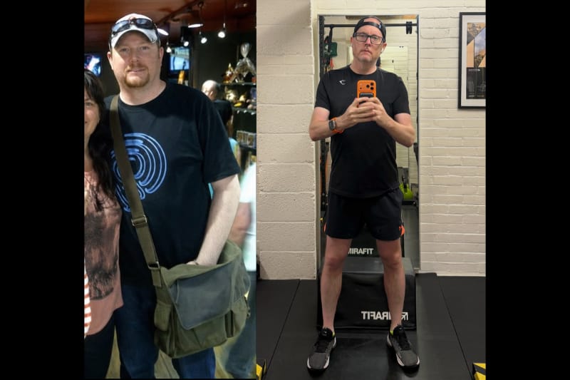 Simon Graham Weight Loss Before and After